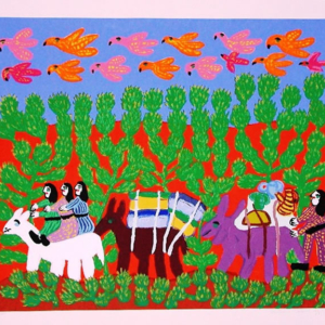 A Retirada do Campo 91x69cm